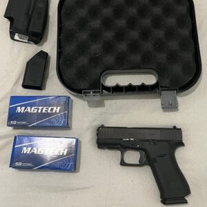 אקדח גלוק 43x כחדש + תוספות