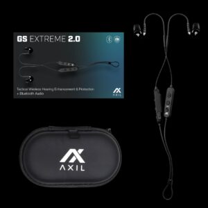 אוזניות אלקטרוניות AXIL GS Extreme 2.0